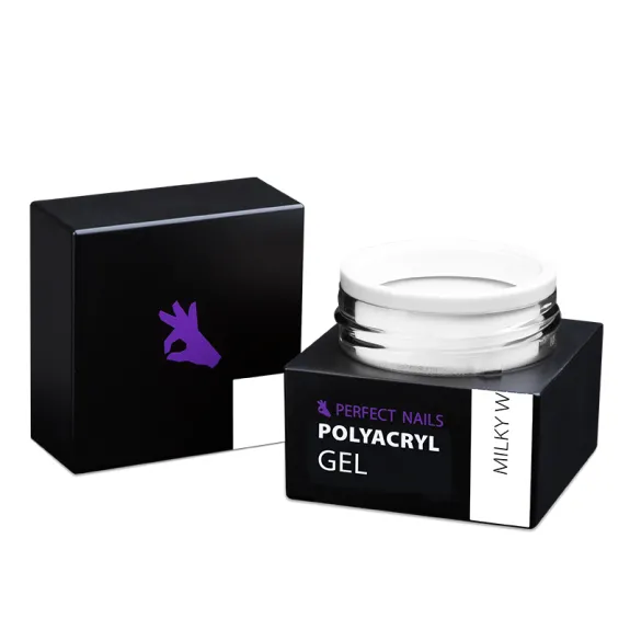 PolyAcryl Gel Soft - Alb Lăptos 15g