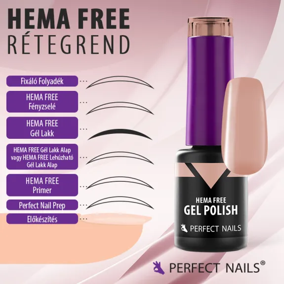HEMA FREE Gel Polish HF005 4ml - Lipstick
