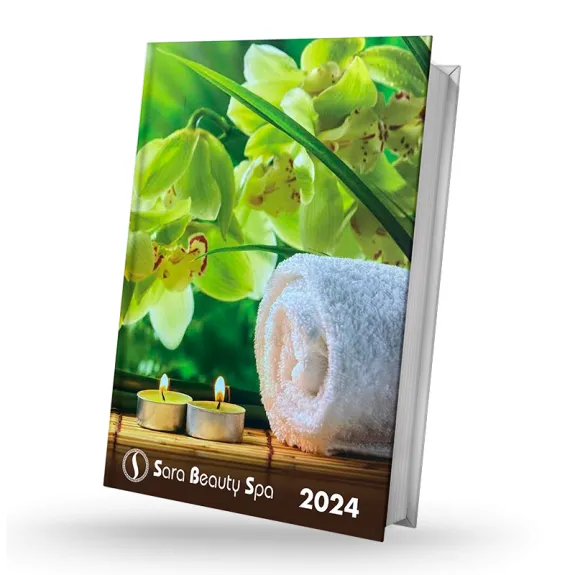 Sara Beauty Spa Appointment Book 2024 - Flowers