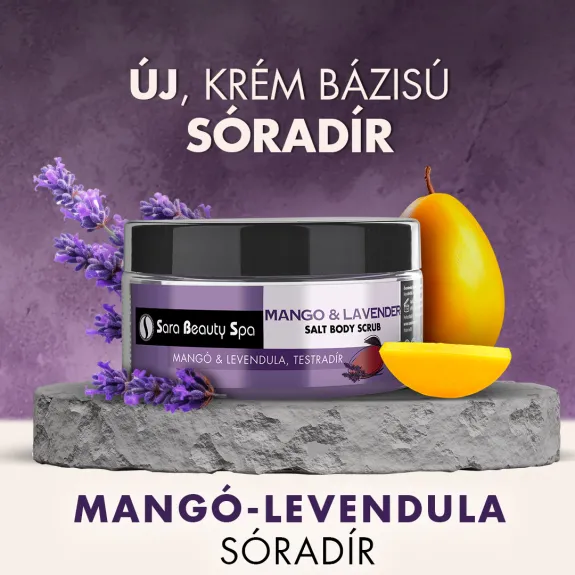 Salt Scrub - Mango & Lavender 300ml