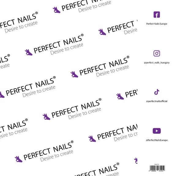 Covoraș de birou din hârtie Perfect Nails - 50 buc/pachet