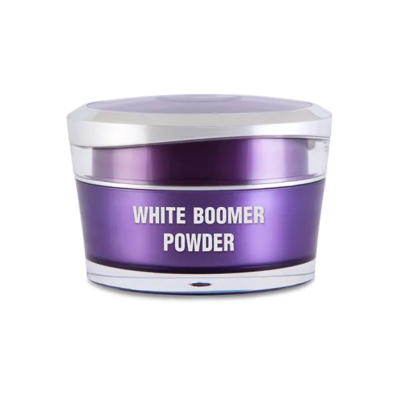 Műkörömépítő porcelánpor - White Boomer Powder 15ml