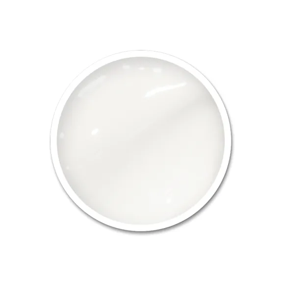 White babe gel - Fehér műkörömépítő építő zselé 15g
