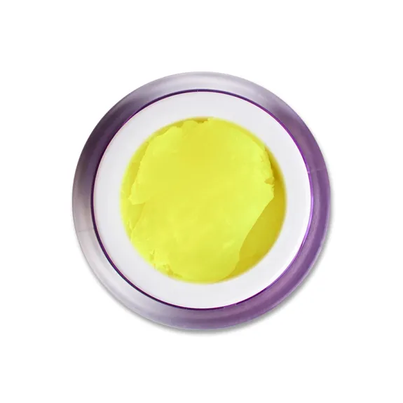 Műköröm díszítő gyurma zselé - Plastiline Gel #3 Sárga
