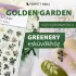 Autocolant pentru unghii - Golden Garden