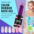 Color Rubber Base Gel - Glitter Blush 4ml