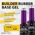 Builder Rubber Base Gel - Clear 4ml