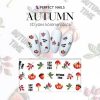 Nail Sticker - 3D Autumn