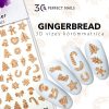 Nail Sticker - Gingerbread