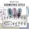 Stamping Plate - Geometric Style