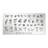 Stamping plate-Leaf Design