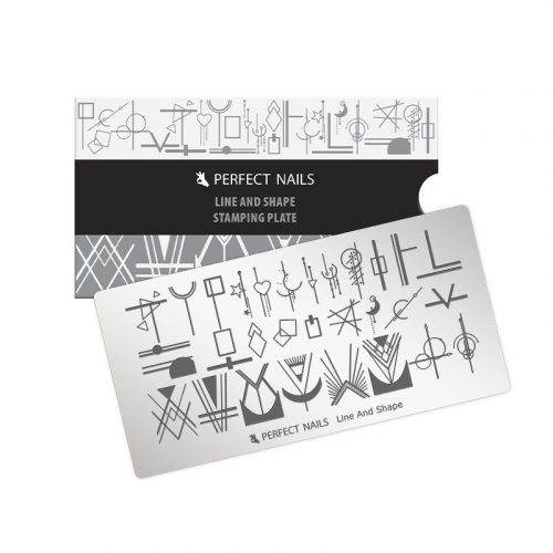 Stamping Plate - Line & Shape