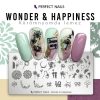 Stamping plate - Wonder & Happiness