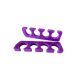 Sanitizable Silicone Toe Separator - Purple 2pcs