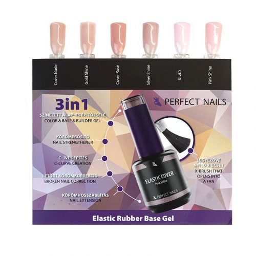 Color Chart - Elastic Cover Base Gel Collection 2