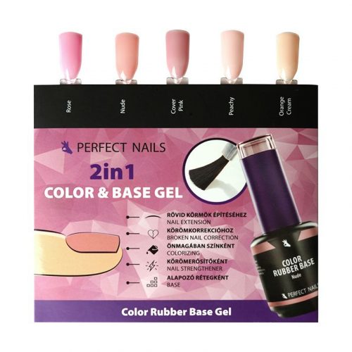 Color Chart - Color Rubber Base Gel 2