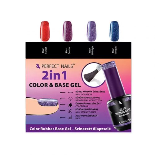 Color Chart - Color Rubber Base Gel Flash