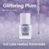 Gel Effect Nail Polish #018 - Glittering Plum 7ml