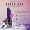 Fiber Vitamine Gel - Base Gel with Glass Fibers - 15ml - Rose Quartz