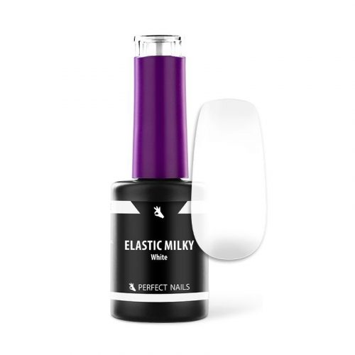 Elastic Milky White Gel 8ml (with brush)