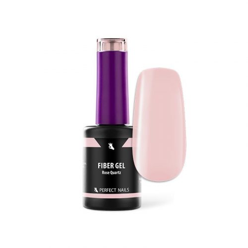 Fiber Gel Vitamin - Base Gel with Glass Fibers 8ml - Rose Quartz