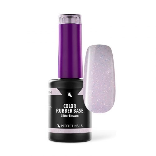 Color Rubber Base Gel - Glitter Blossom 8ml