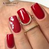 Color Rubber Base Gel - Dark Red 8ml