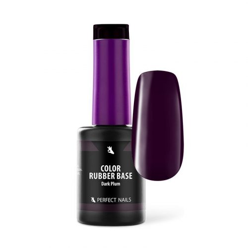 Color Rubber Base Gel - Dark Plum 8ml