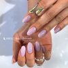 Color Rubber Base Gel - Shimmer Lavender 8 ml