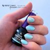 Color Rubber Base Gel - Shimmer Mint 8 ml