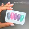 Color Rubber Base Gel - Shimmer Mint 4 ml