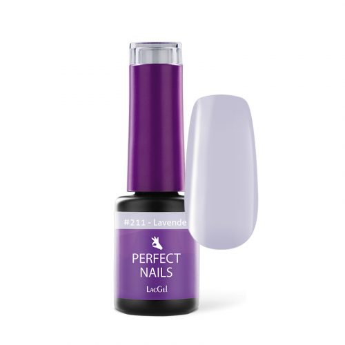 LacGel #211 Gel Polish 4ml - Lavender - Creamy