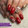 LacGel Effect E005 Gel Polish 4ml - Charismatic Red - Winter Wonderland