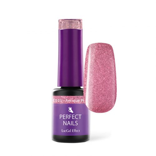 LacGel Effect E021 Gel Polish 4ml - Antique Pink - Pink Diamond