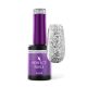 LacGel #162 Gel Polish 8ml - Silver Snowflake