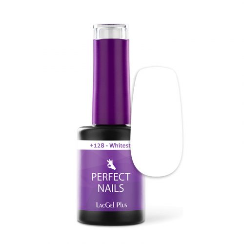 LacGel Plus +128 Gel Polish 8ml - Whitest