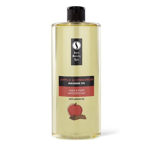 Massage Oil Apple & Cinnamon with Argan Oil 1000ml